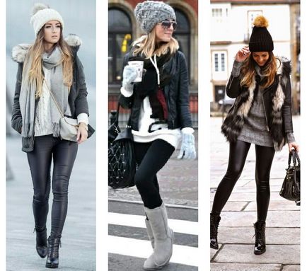 Moda de iarnă - stil de stradă - cum să arate elegant pe stradă
