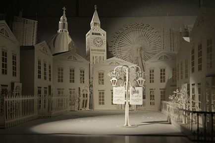 Építészeti modellek kivágott papír Davy - Kristin McGuire