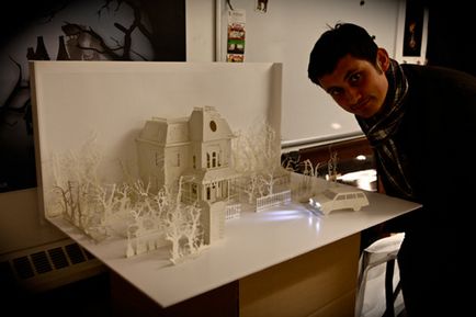 Архітектурні макети вирізані з паперу від davy - kristin mcguire