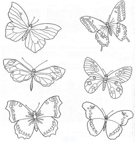 Метелики на стіні, майстер-клас