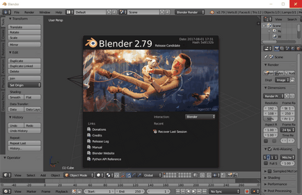 Blender 3d скачати блендер російською мовою безкоштовно