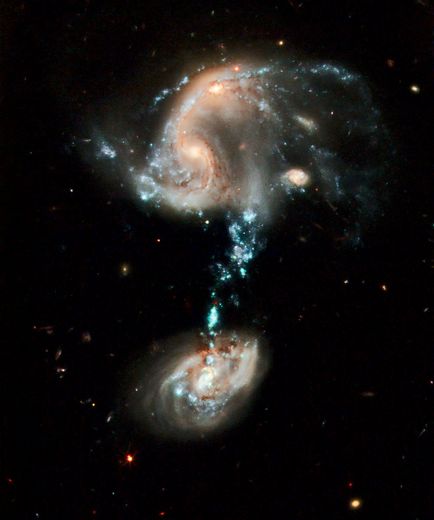 Велика вселеннаявзаімодействующіе галактики