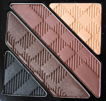 Burberry complete eye palette №05 dark spice - відгук і макіяж, elia chaba