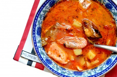 Bouillabaisse - lépésről lépésre recept, hogyan kell főzni fotókkal