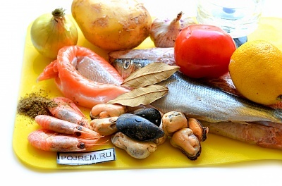 Bouillabaisse - lépésről lépésre recept, hogyan kell főzni fotókkal