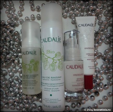 Caudalie în îngrijirea reviziilor combinate pentru pielea feței