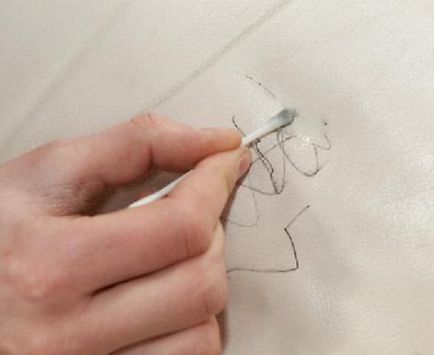 Cum să ștergeți mânerul din petele de piele de pe cerneală dintr-o jachetă de piele