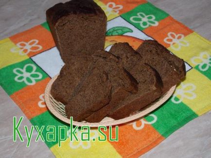 Чорний хліб, страви по-домашньому з фото крок за кроком рецепта