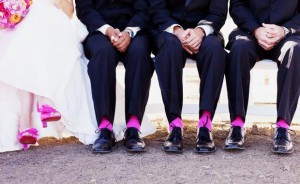 Кольорові туфельки для нареченої