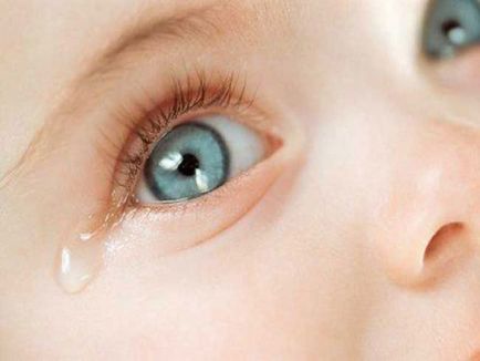 Dacryocystitis újszülött - miért grudnichka könnyekkel a szemében, és hogyan lehet tőle megszabadulni