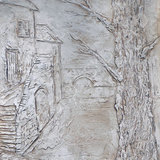 Dekoratív vakolat derufa Marmur - relief vakolat