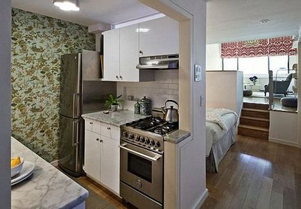 Proiectați un mic mod eficient de apartamente pentru a economisi spațiu, mobilier în casă