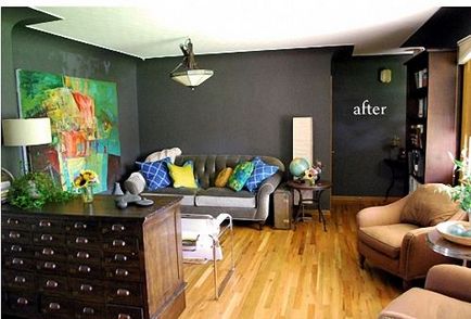 Proiectați un mic mod eficient de apartamente pentru a economisi spațiu, mobilier în casă