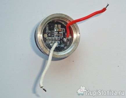 Modificarea lanternei led (driver și diode cree), ciphone