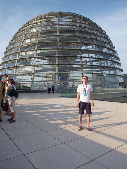 Kirándulás a Reichstag