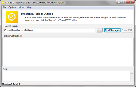 Eml pentru convertorul de previzualizare - Ghidul utilizatorului (manual) Eml pentru conversia Outlook - Manual de utilizare