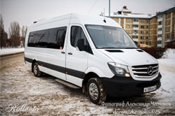 Ford transit (білий) - оренда мікроавтобуса на весілля