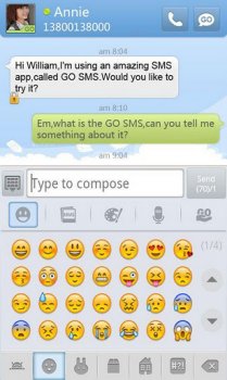 Go sms pro - ca o soluție la problema trimiterii de SMS-uri și mms-android-tornado