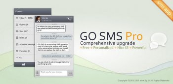 Go sms pro - ca soluție la problema trimiterii de SMS-uri și mms-android-tornado
