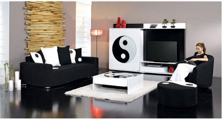 Yin și yang în interiorul feng shui