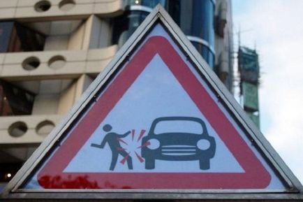 Instrucțiuni pentru pietoni răniți în accidente