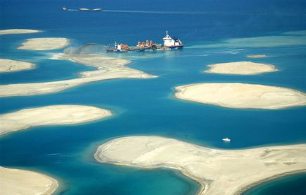 Insulele artificiale din Dubai, știri foto