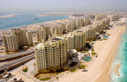 A mesterséges szigetek Dubai, fotók News