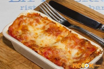 Italiană lasagna - o rețetă clasică cu o fotografie cum să gătești