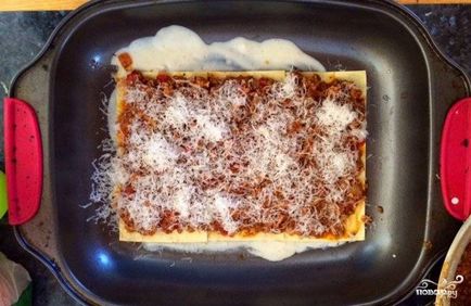 Olasz lasagna - lépésről lépésre recept fotók