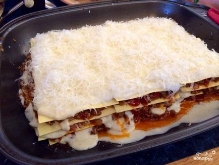 Olasz lasagna - lépésről lépésre recept fotók