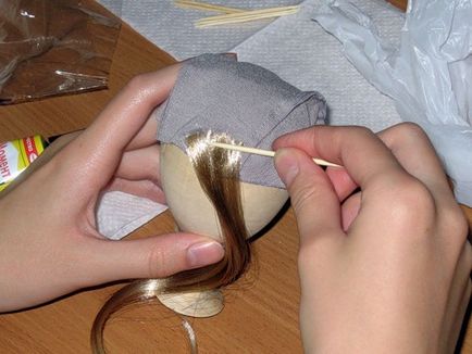 Виготовлення перуки для bjd, урок - театр гнучких ляльок