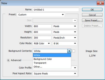 Modificarea dimensiunii și a rezoluției unui fișier în Photoshop