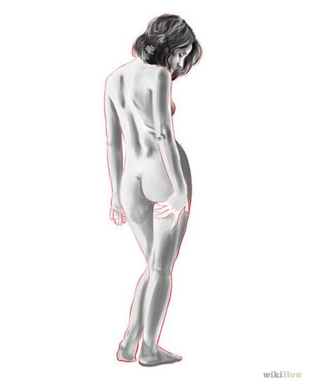 Як намалювати голу дівчину поетапно