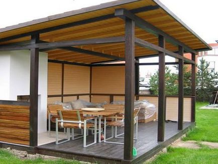 Hogyan építsünk egy pergola