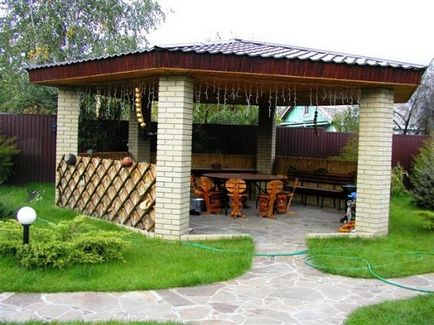 Hogyan építsünk egy pergola