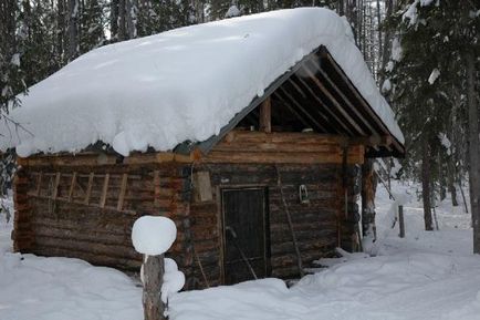 Cum de a construi o ședere de iarnă în taiga