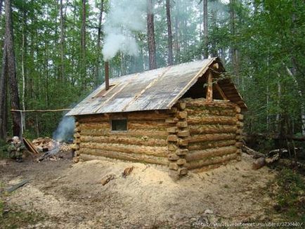 Cum de a construi o ședere de iarnă în taiga