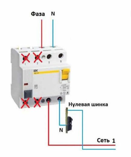 Cum să conectați corect circuitele de ouzo, video