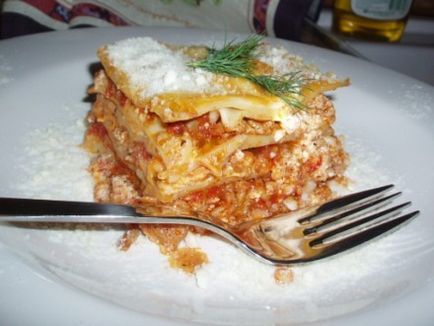 Cum să gătești lasagna italiană