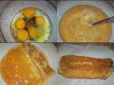 Főzni japán omlett tamago