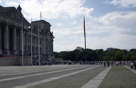 Hogyan megy a Reichstag várakozás nélkül