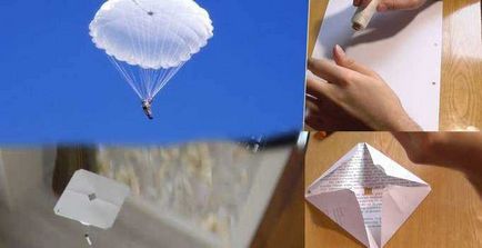 Cum să faci un parașut pentru un bărbat acasă