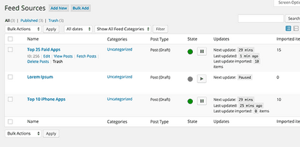 Cum de a crea un blog completat automat în wordpress