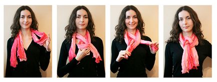 Як стильно зав'язати шарф (фото)