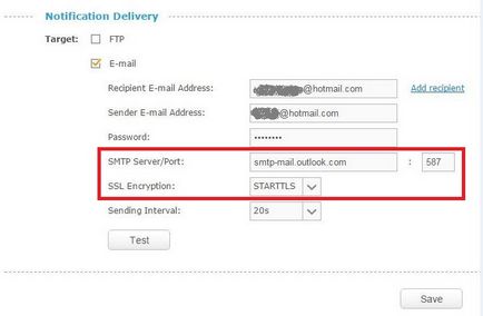 Hogyan kell telepíteni a gmail vagy hotmail szolgáltatások e-mail értesítést küldött a felhő-alapú címet