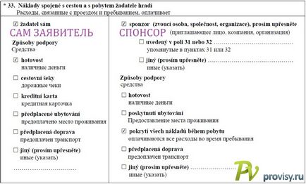 Cum se completează un formular de cerere de viză în Republica Cehă