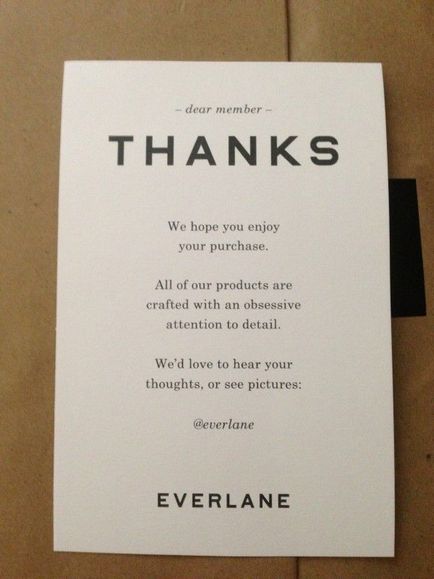 Як запустити сарафанне радіо 5 порад від інтернет-магазину одягу everlane