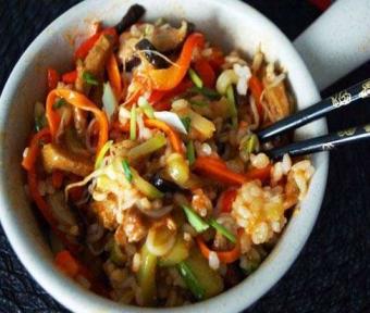 Kimpab - рецепта със снимки, как да се готвя корейски ролки