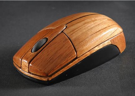 Șoareci de calculator din lemn și piatră