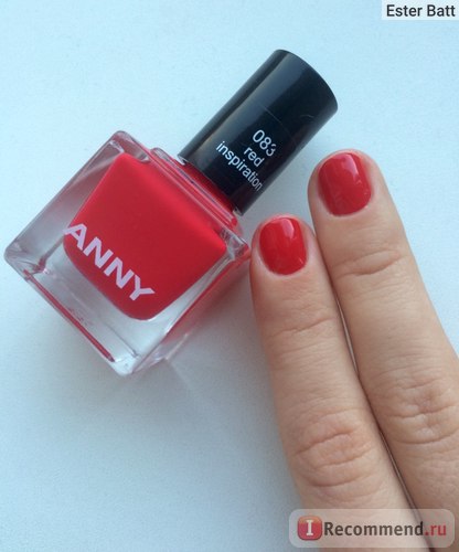 Nail polish anny - «❀ ❀ acum lacuri de la anny- favorite! ❀ ❀ 085 - numai roșu, 300 - machiaj, 083